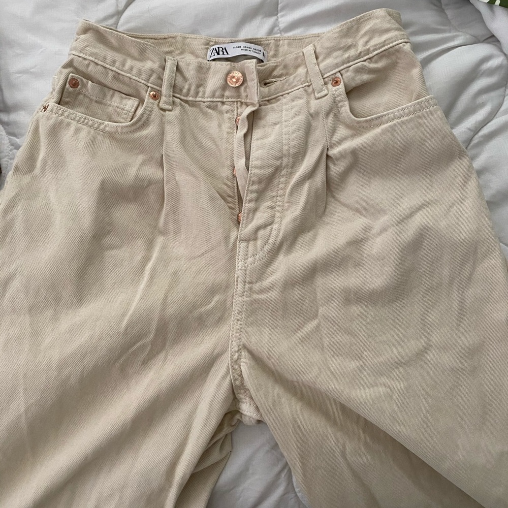 Zara mom jeans